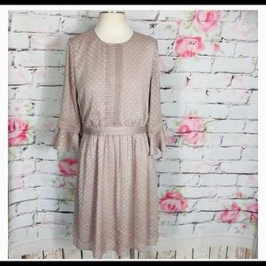 Taupe A-Lime Banana Republic Dress